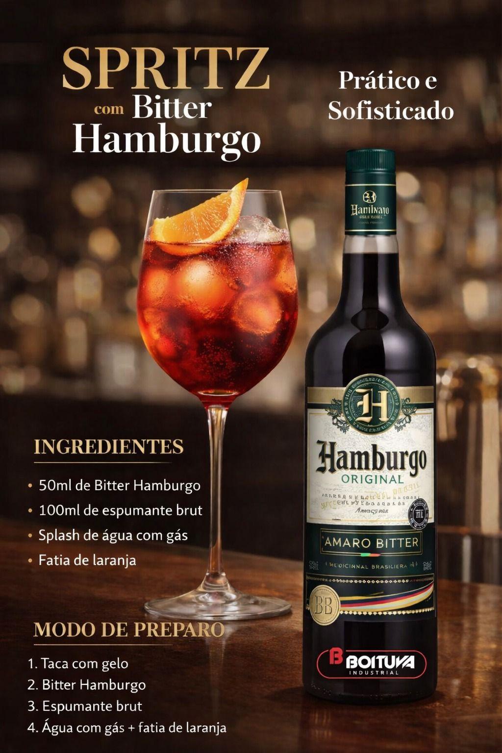 Spritz com Bitter Hamburgo
